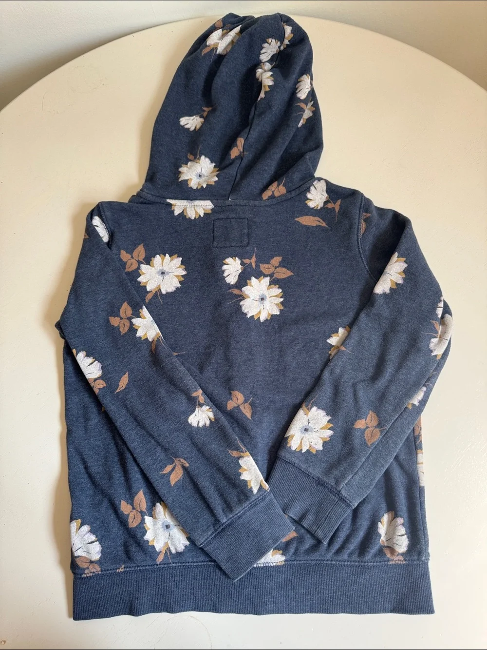 OshKosh B'gosh Navy Floral Zip Hoodie